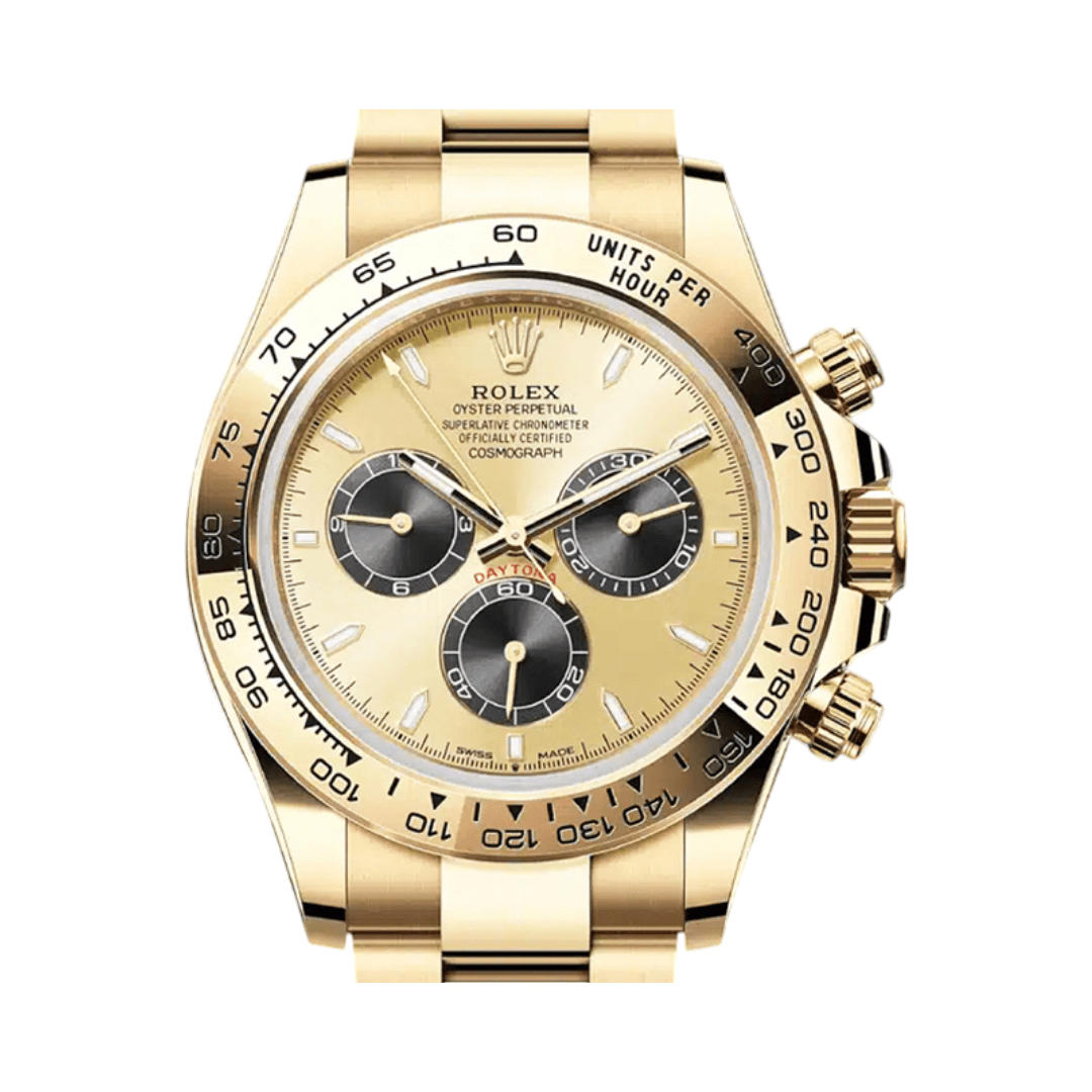 Rolex Cosmograph Daytona Champagne Gold Tone Luxury Men's Watch