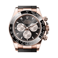 Rolex Cosmograph Daytona Everose Gold Watch With Black Dial