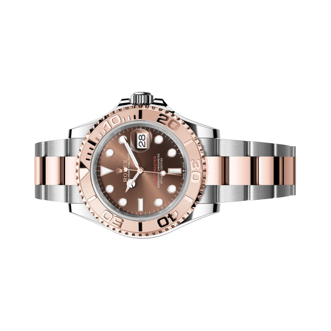 Rolex Yacht-Master Everose Gold Chocolate Dial Men's Luxury Watch
