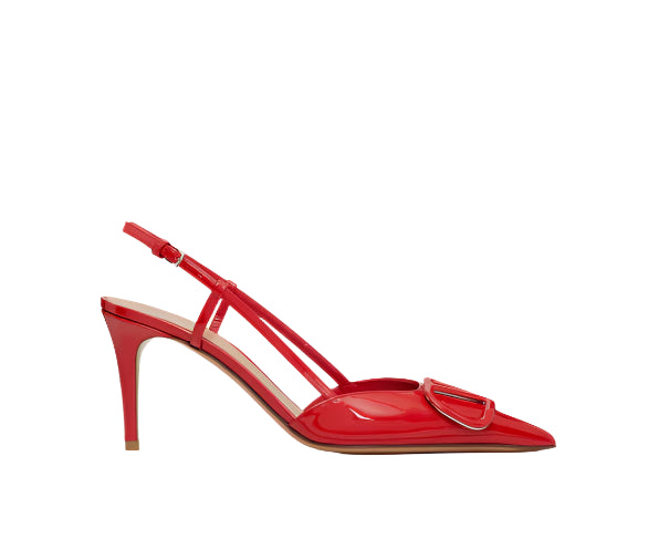 Valentino Red Valentino Garavani VLogo Slingback Heels