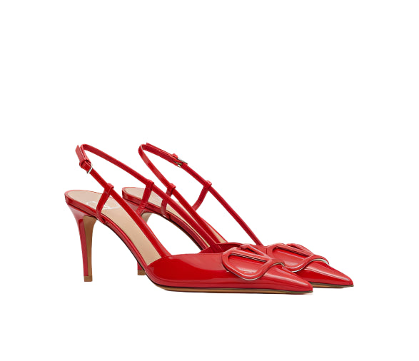 Valentino Red Valentino Garavani VLogo Slingback Heels
