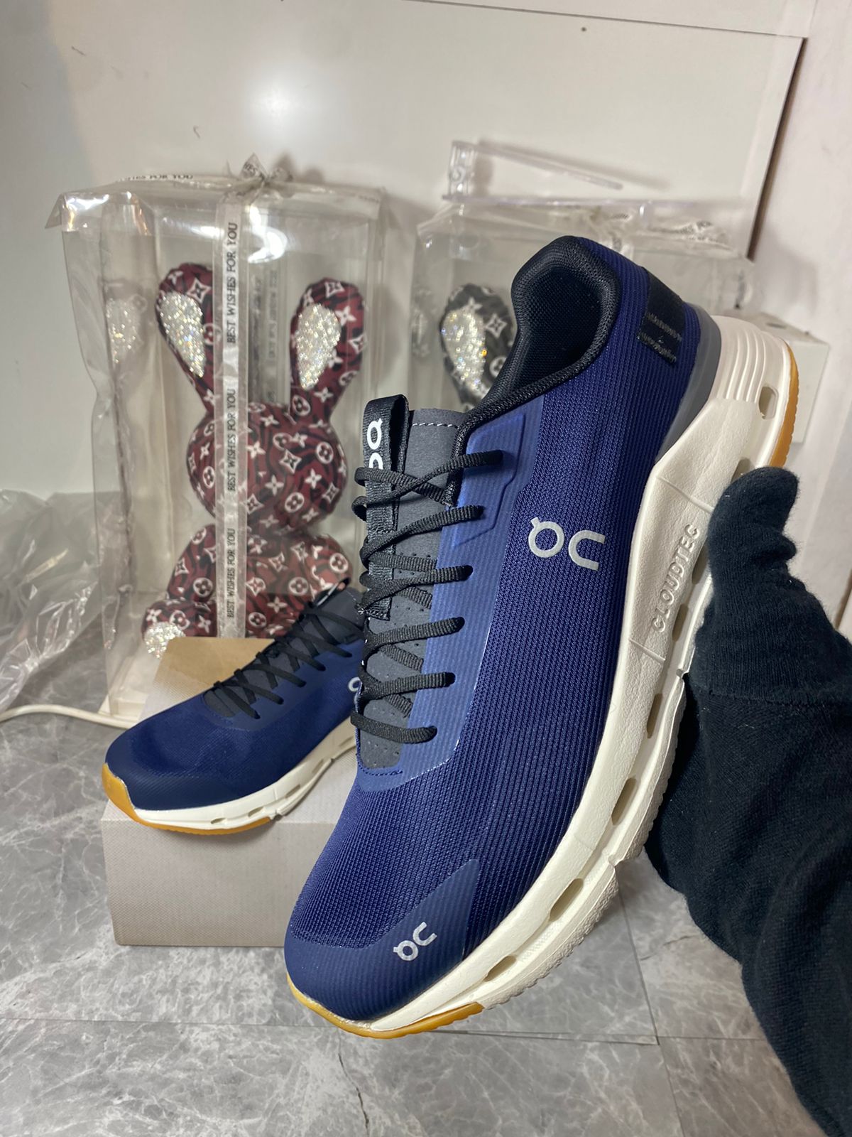 On Men’s Cloudnova Form 2 Blue White
