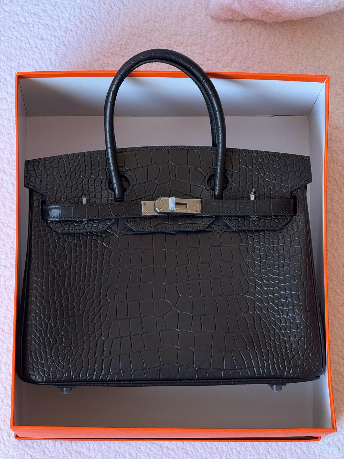 Hermes Birkin croc