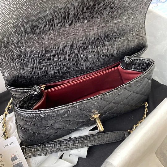CHANEL Coco Handle Bag Small
