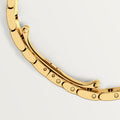 TANK FRANÇAISE WATCH Medium model, quartz movement, yellow gold