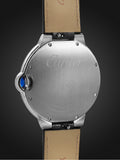 Automatic 40mm Stainless Steel and Alligator Watch, Ref. No. WSBB0039