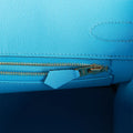 Hermès Birkin 30 Celeste Epsom Gold Hardware