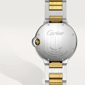 36 mm, movimiento mecánico de carga automática, oro amarillo, acero