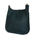 Hermès Evelyne PM Vert Cypress Clemence Gold Hardware