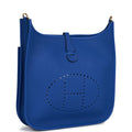 Hermès Evelyne III PM Bleu Royal Maurice Gold Hardware