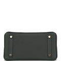 Hermès Birkin 25 Vert Fonce Togo Gold Hardware