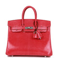Hermès Birkin 25 Rose Extreme Lizard Palladium Hardware