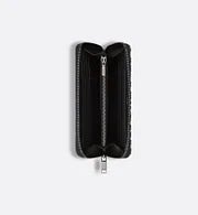 Saddle Zipped Long Wallet