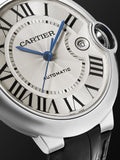 Automatic 40mm Stainless Steel and Alligator Watch, Ref. No. WSBB0039