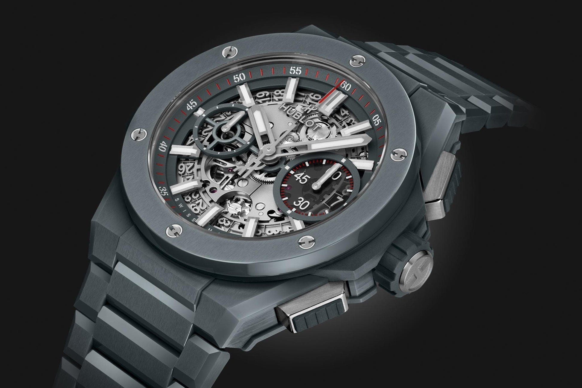 HUBLOT BIG BANG INTEGRATED GREY CERAMIC 451.FX.6923.FX