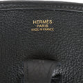 Hermès Evelyne PM Black Clemence Gold Hardware