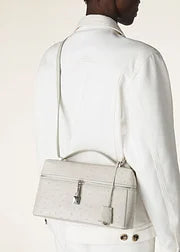 Loro Piana Extra Bag L27 Ostrich Leather
