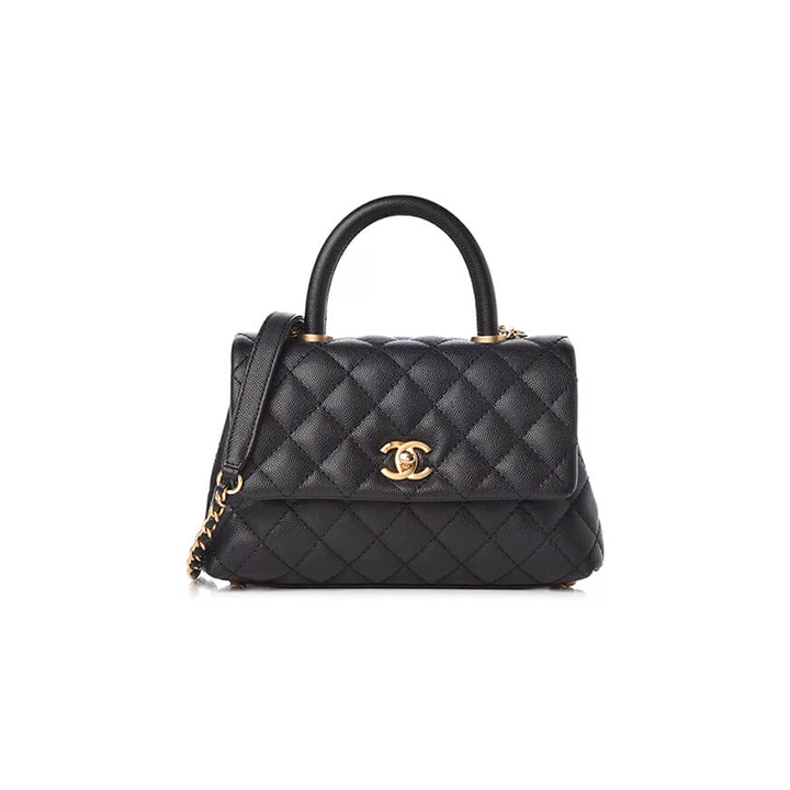 CHANEL Coco Handle Bag Small