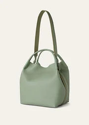 Loro Piana Large Bale bag Grained Calfskin