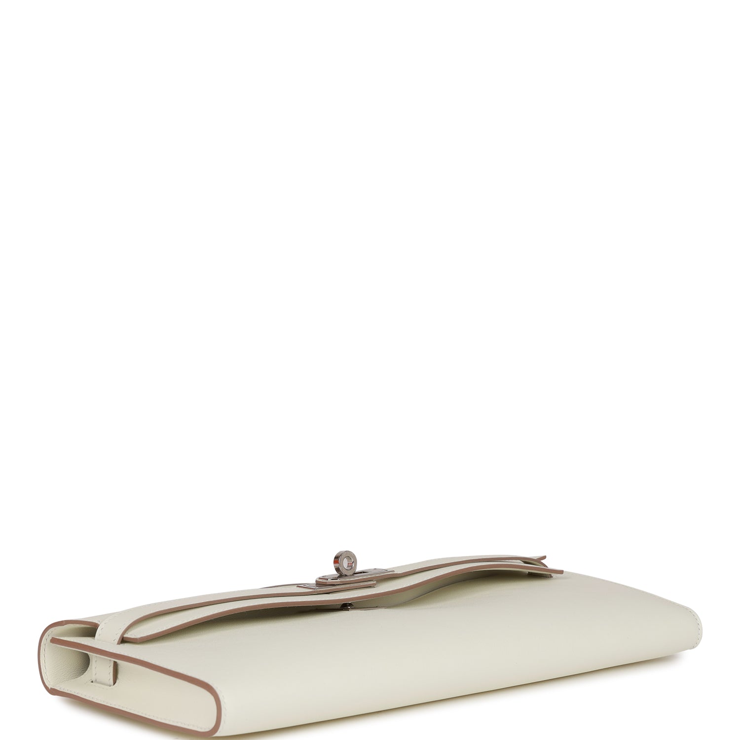 Hermès Kelly Cut Mushroom Swift Palladium Hardware
