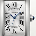 TANK AMÉRICAINE WATCH Large model, steel, leather
