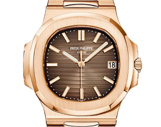 Patek Philippe 5711/1R Nautilus Light/Dark Brown Gradated Dial - New