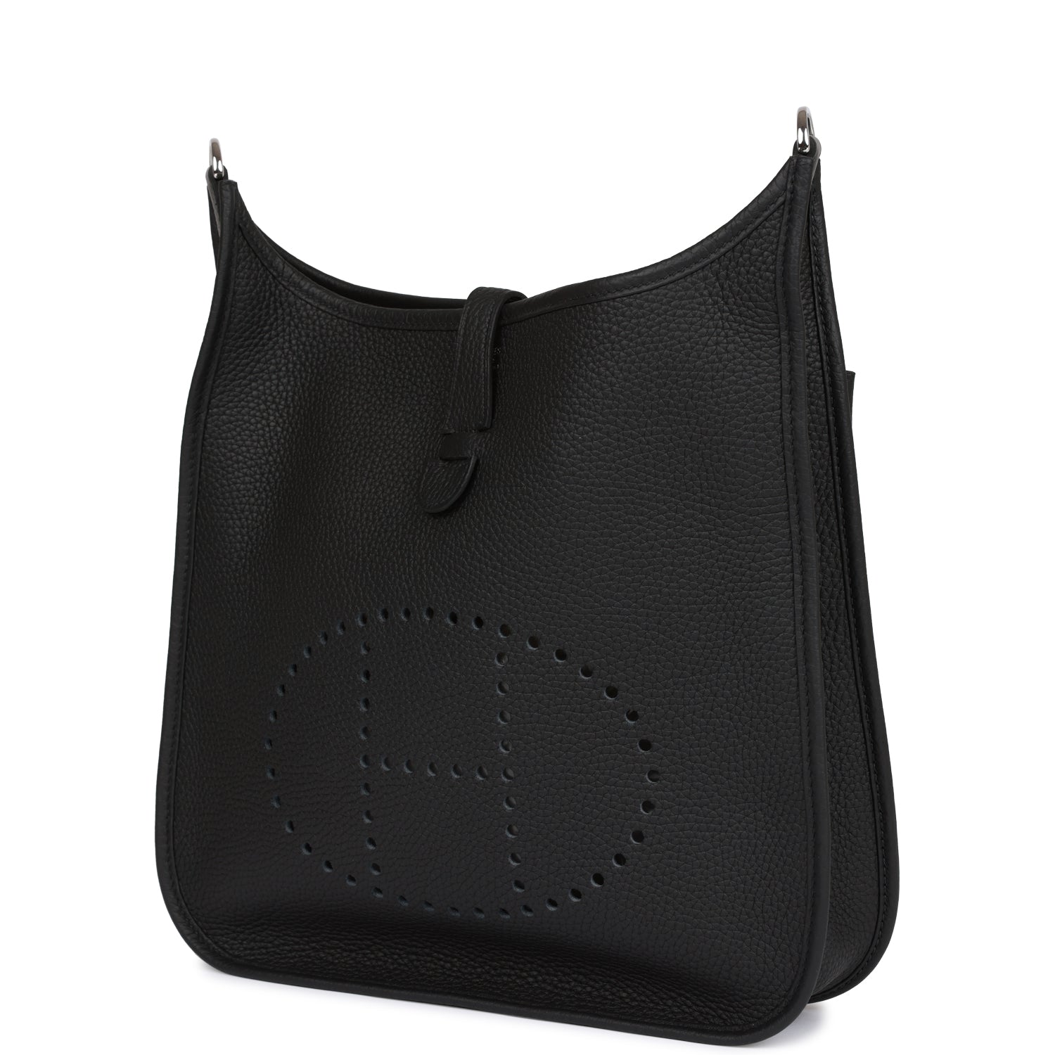 Hermès Evelyne III PM Black Clemence Palladium Hardware