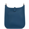 Hermès Evelyne TPM Bag Deep Blue Maurice Palladium Hardware