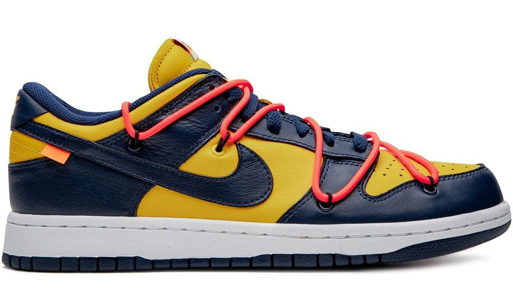 Off-White x Dunk Low 'University Gold'