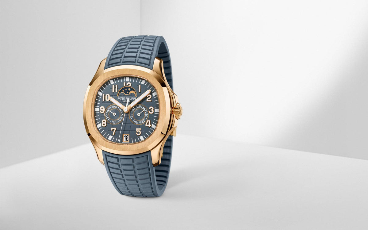 Patek Philippe Aquanaut 5261R Rose Gold Annual Calendar Moon Phase