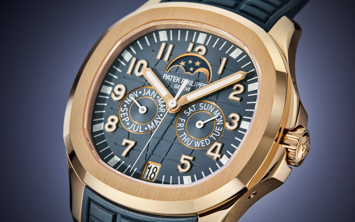 Patek Philippe Aquanaut 5261R Rose Gold Annual Calendar Moon Phase