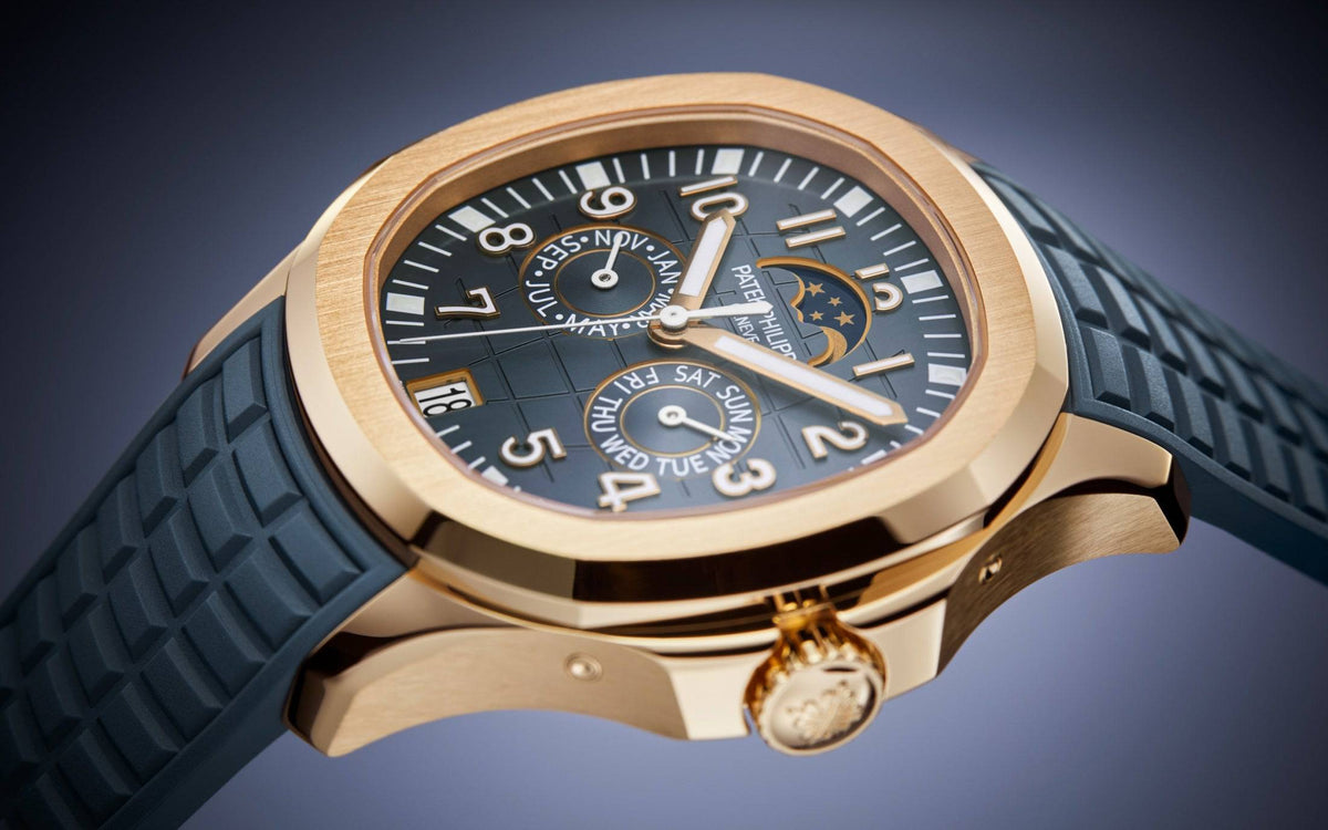 Patek Philippe Aquanaut 5261R Rose Gold Annual Calendar Moon Phase