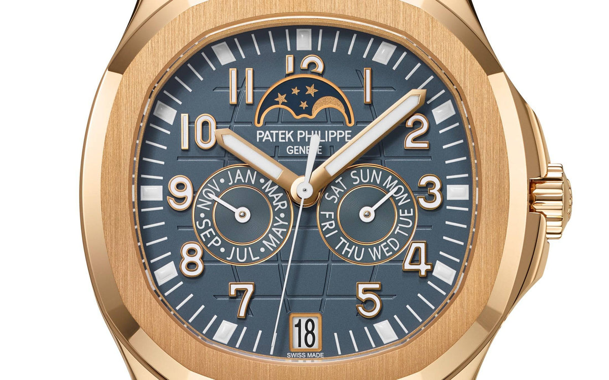 Patek Philippe Aquanaut 5261R Rose Gold Annual Calendar Moon Phase