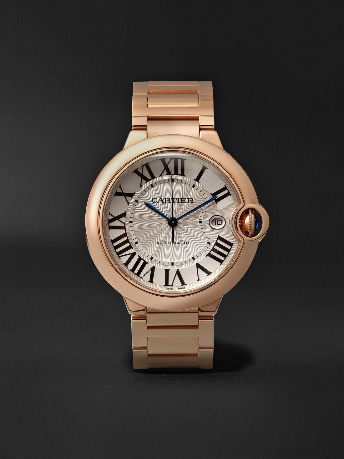 Automatic 42mm 18-Karat Pink Gold Watch, Ref. No. CRWGBB0016