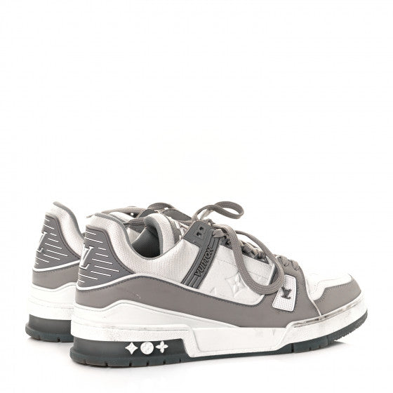 LOUIS VUITTON TRAINER GREY WHITE