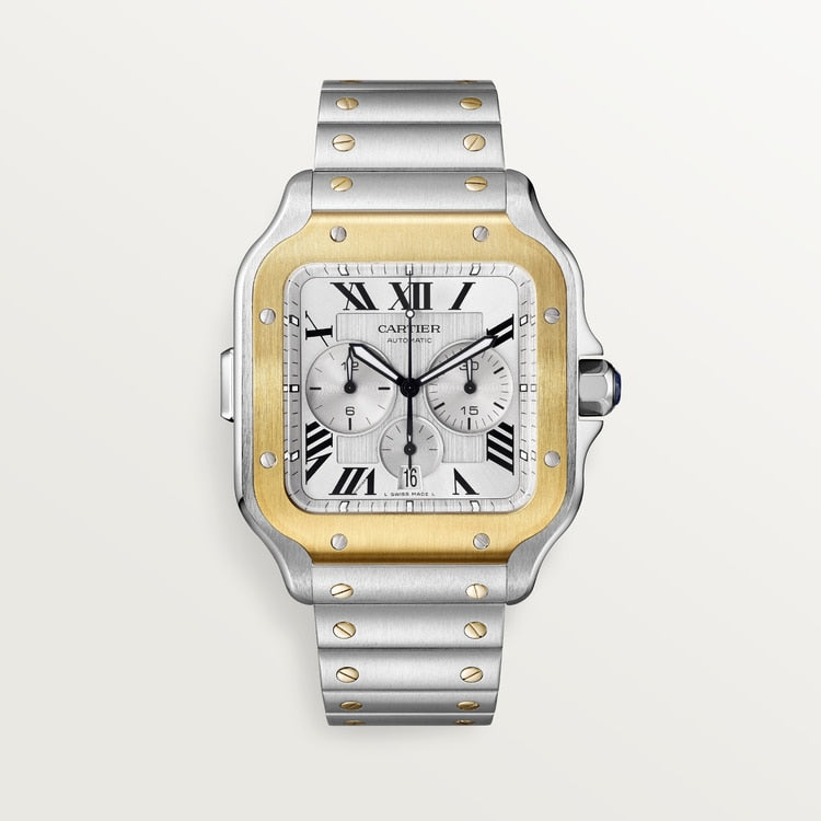 SANTOS DE CARTIER CHRONOGRAPH WATCH W2SA0008