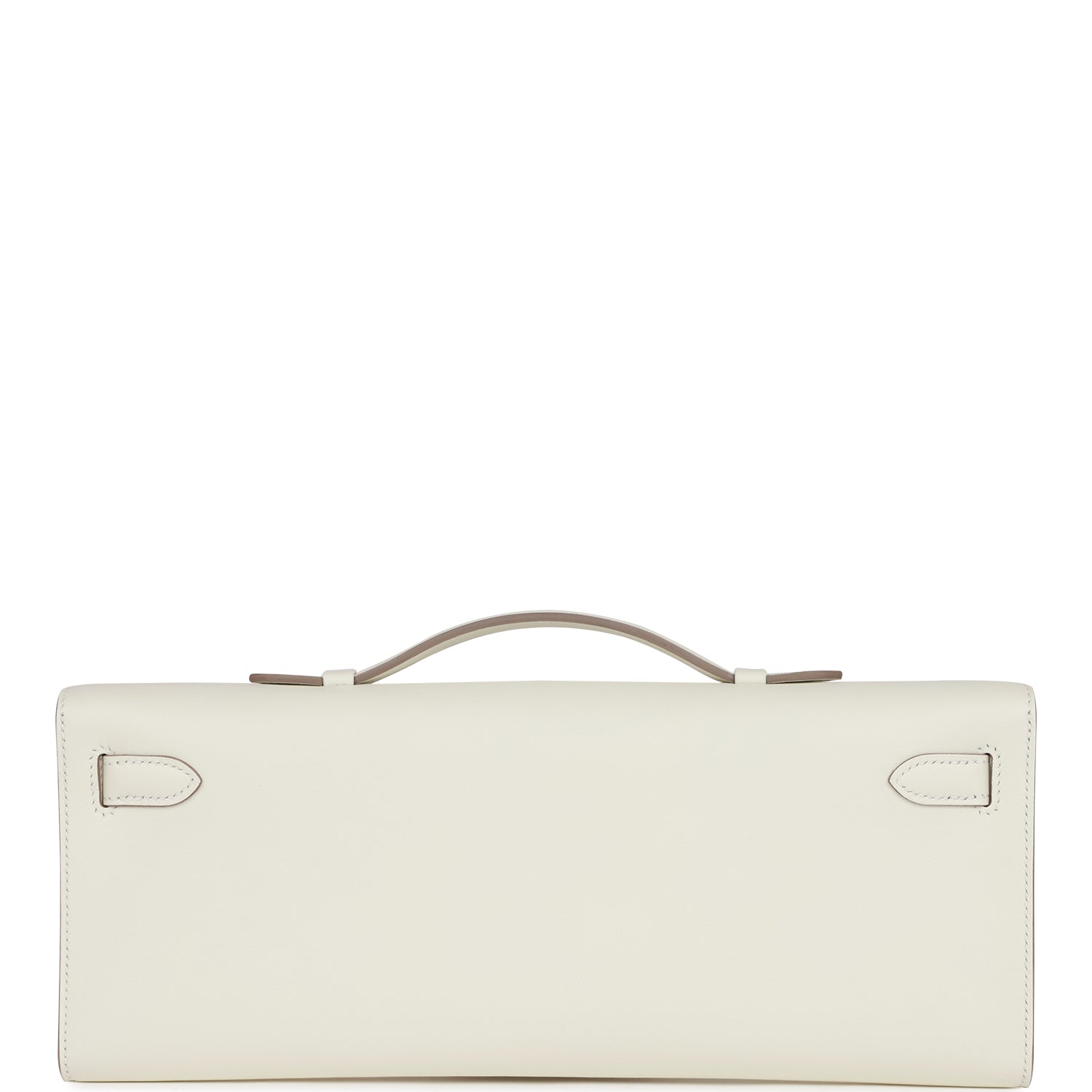 Hermès Kelly Cut Mushroom Swift Palladium Hardware