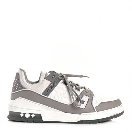 LOUIS VUITTON TRAINER GREY WHITE