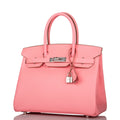 Hermès Birkin 30 Rose Confetti Epsom Palladium Hardware