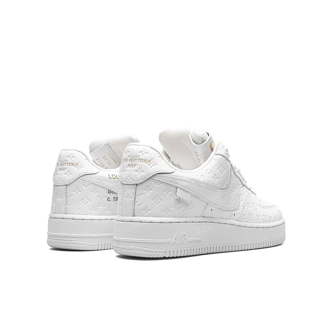 Louis Vuitton And Nike "Air Force 1" By Virgil Abloh - White / White
