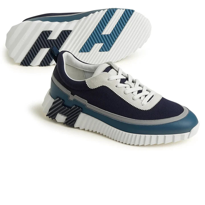 Hermès Paris Bouncing Sneaker Blue Grey White