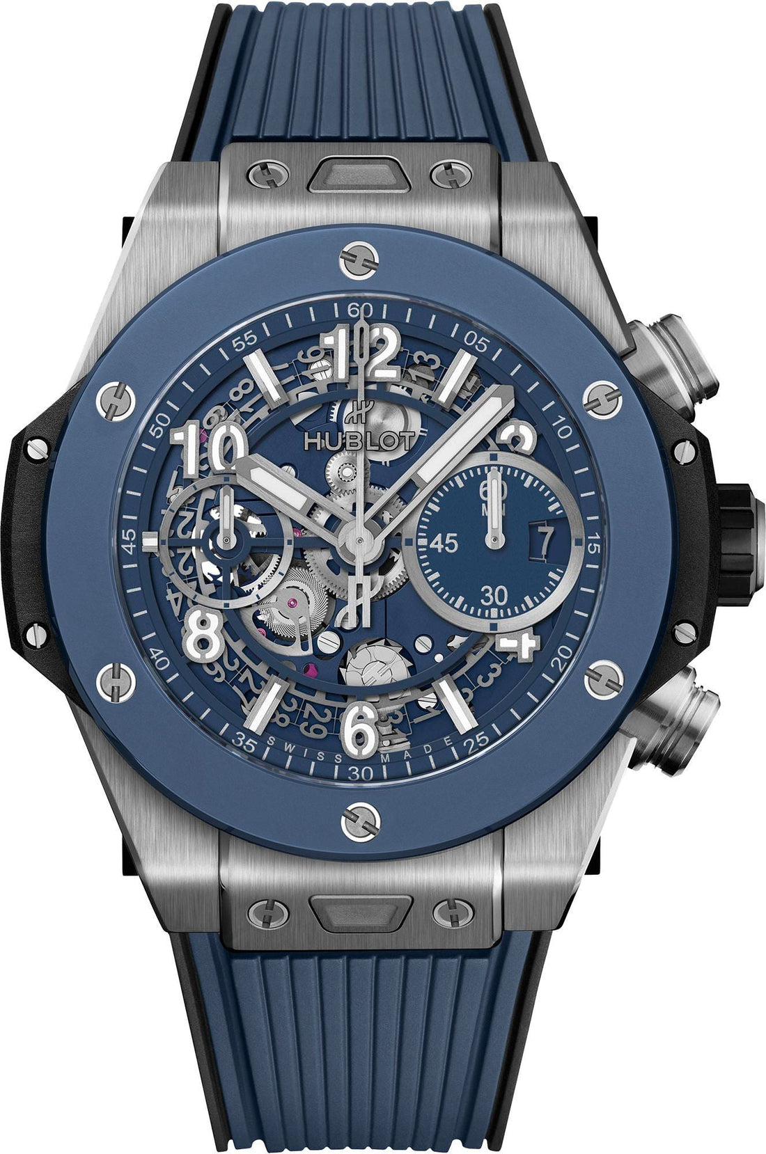 HUBLOT Big Bang Unico Titanium Blue Ceramic 441.NL.5171.RX