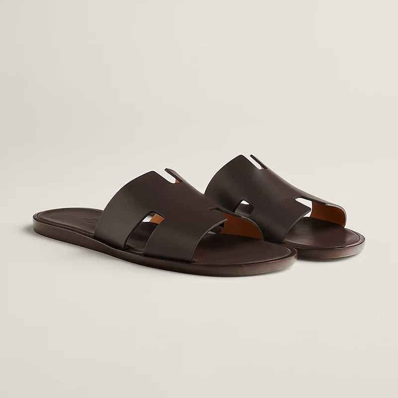 Hermes Izmir Sandal Brown
