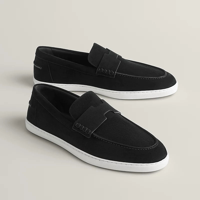 Hermes Job Loafer Black