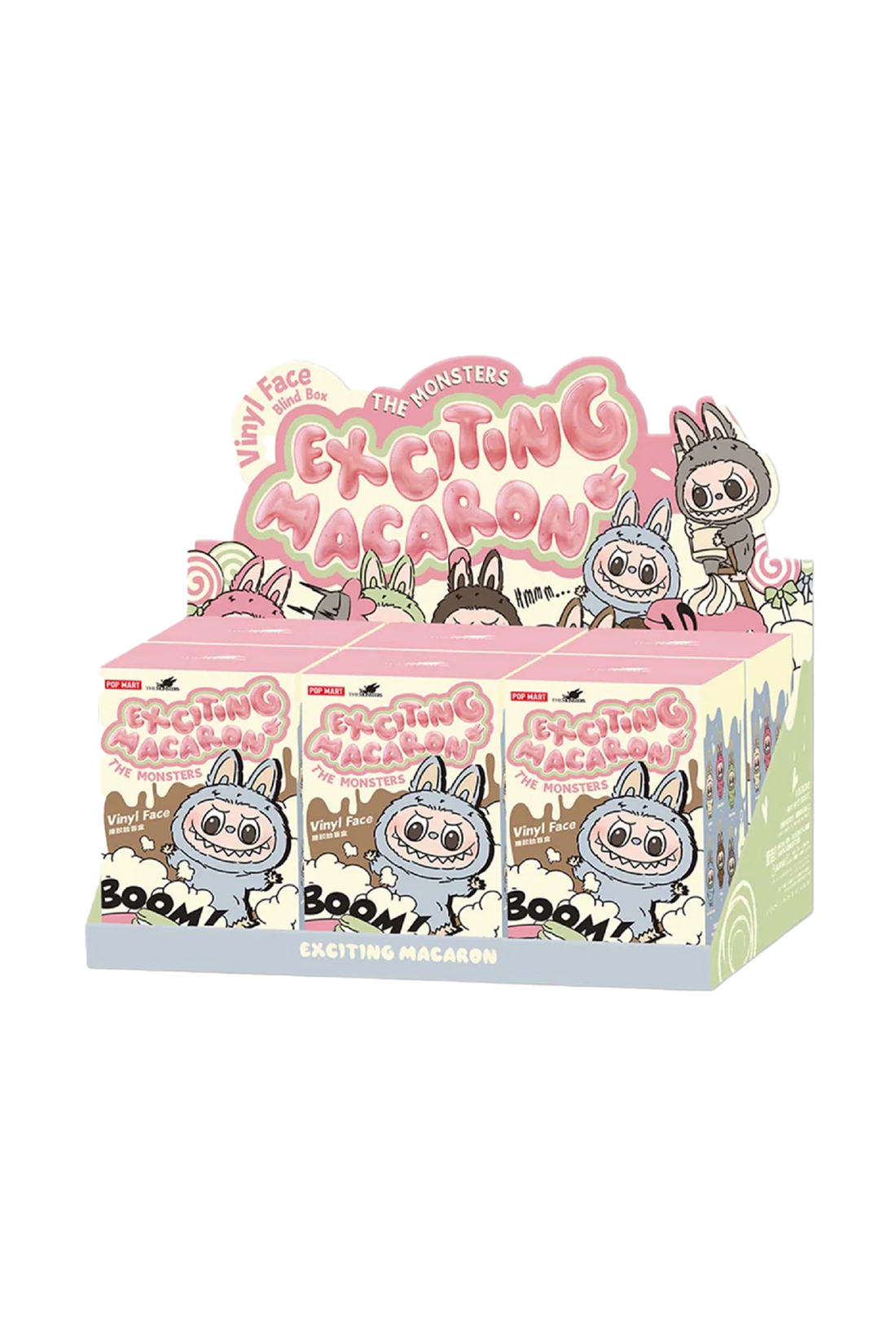 Pop Mart Labubu The Monsters Exciting Macarons