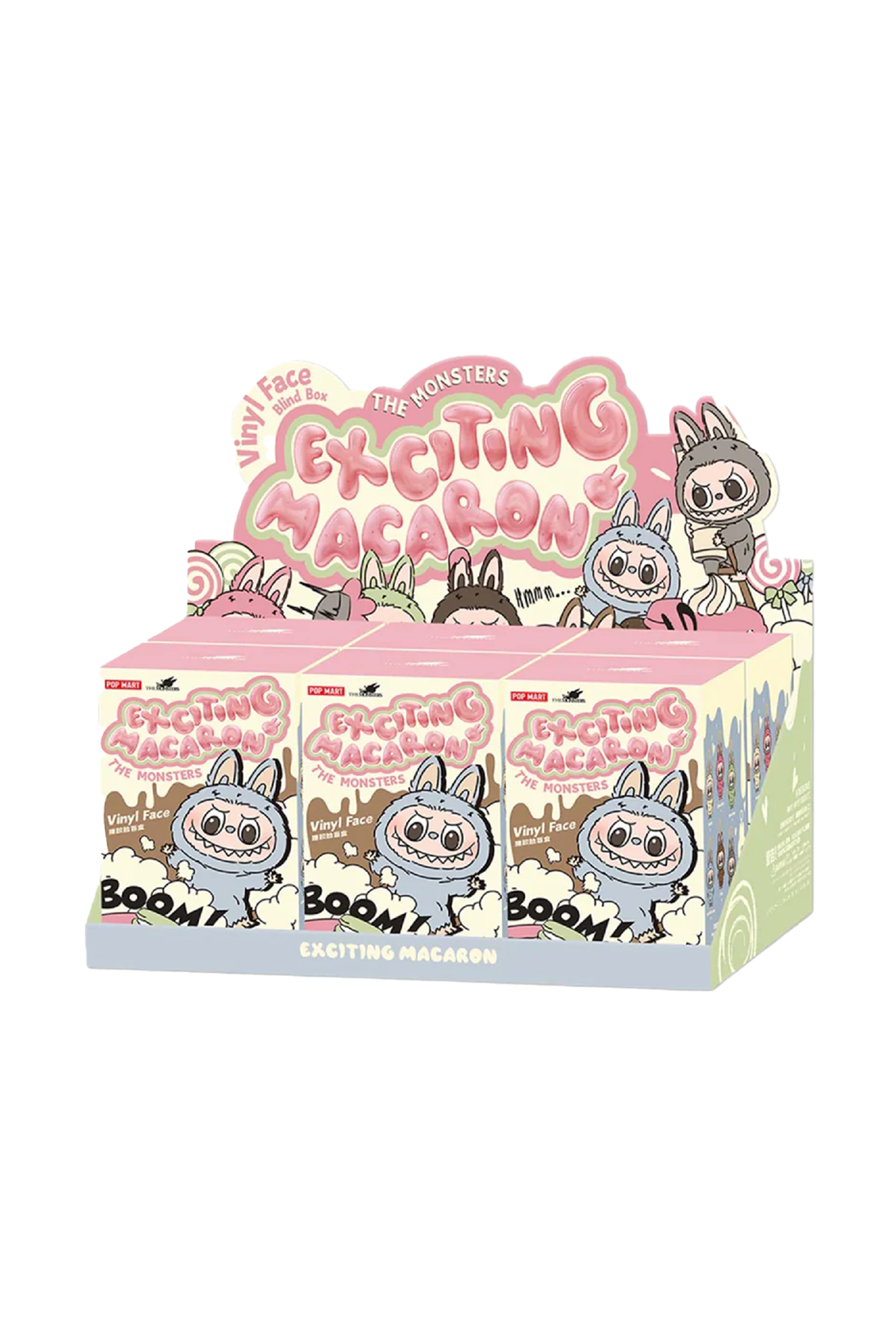 Pop Mart Labubu The Monsters Exciting Macarons