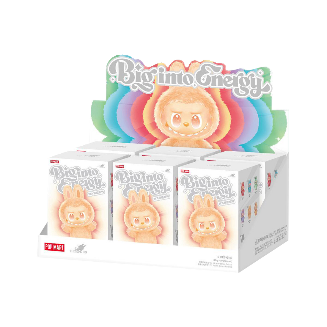 Pop Mart Labubu The Monsters Big into Energy Series