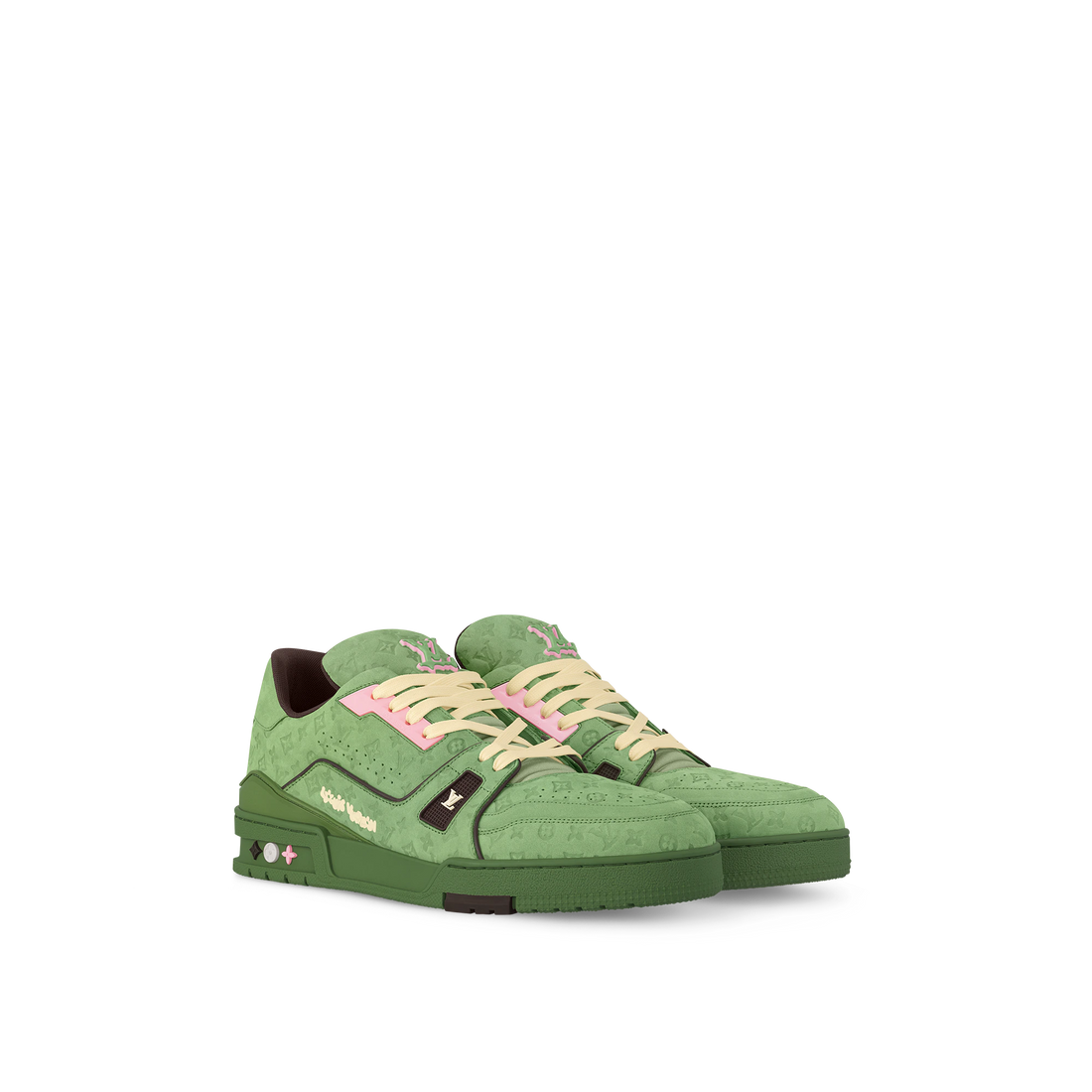 LOUIS VUITTON LV TRAINER GREEN