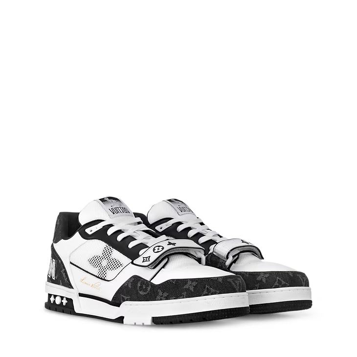 Louis Vuitton Trainer Black And White
