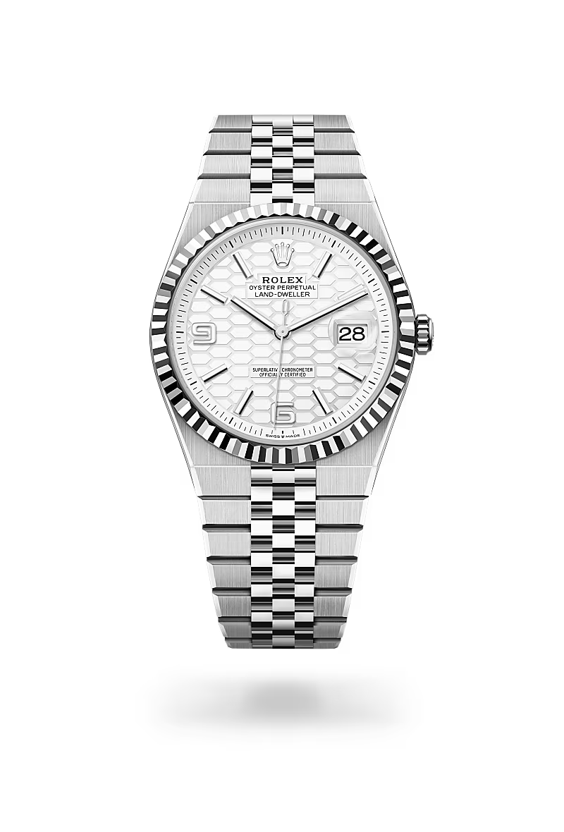 Rolex Land-Dweller 40mm Oystersteel And White Gold Watch
